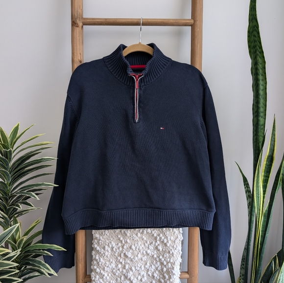 Tommy Hilfiger Half Zip Sweater - Picture 7 of 11
